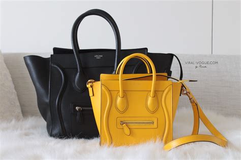 celine luggage tote size comparison|the Celine luggage tote.